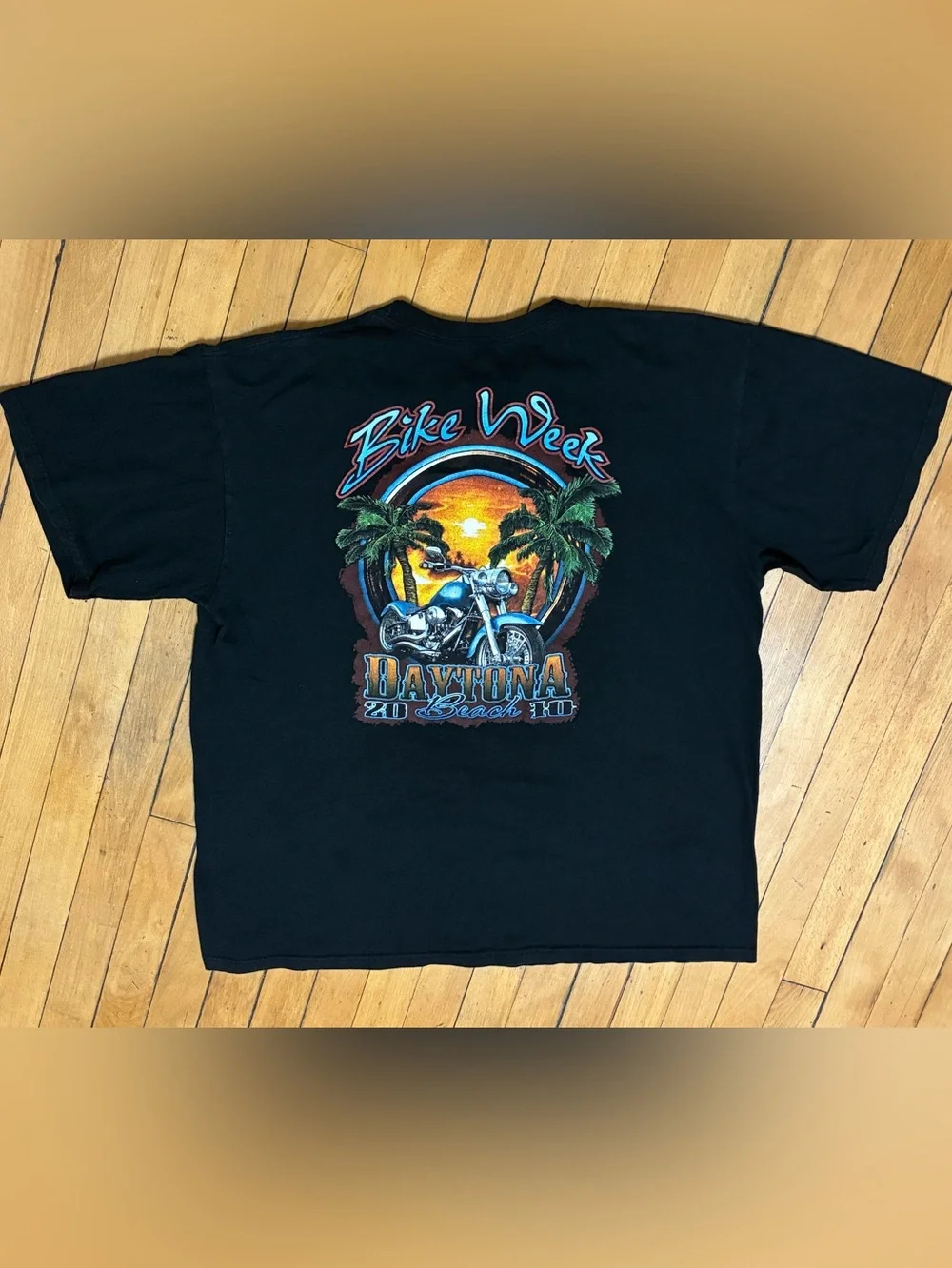 Rare 2010 Nike Bike Week Daytona Beach Graphic Tee
